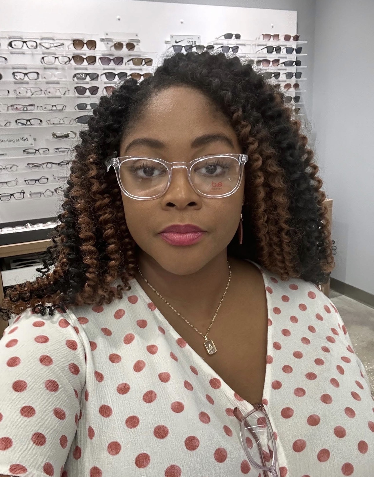 Highlighted curly protective style
